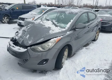 2011 Hyundai Elantra Gls from USA, damaged, VIN 5NPDH4AE0BH047451